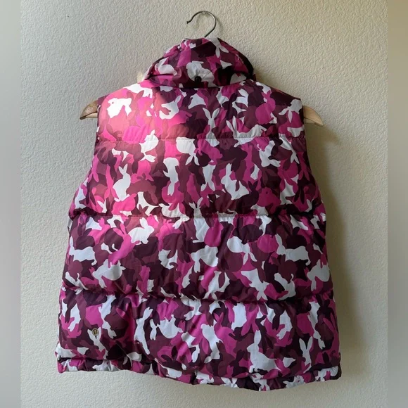 Lululemon Puffy Vest – Size 2 – Pink/Berry Camo Print - Picture 10 of 10